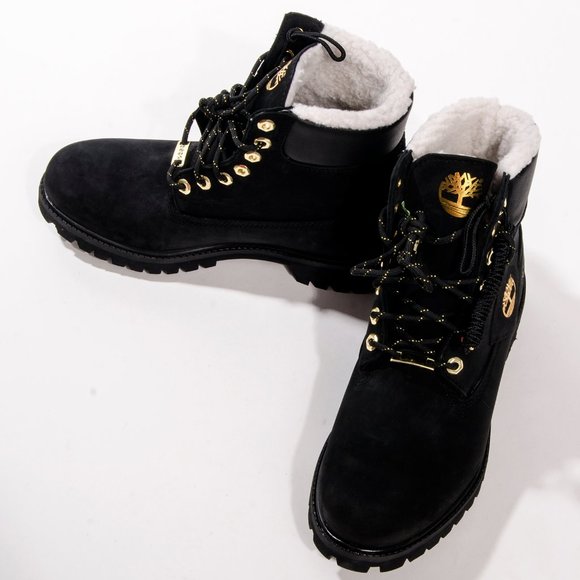 timberland shearling 6 inch boot